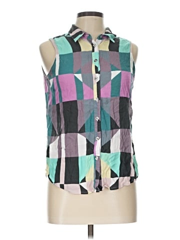 Mara Hoffman Sleeveless Button-Down Shirt (view 1)
