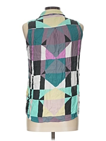 Mara Hoffman Sleeveless Button-Down Shirt (view 2)