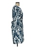 LOILA USA Print Blue Cocktail Dress Size L - photo 4
