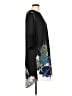 Apt. 9 100% Polyester Graphic Black Casual Dress Size L - photo 4