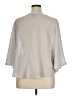 Style&Co 100% Polyester Silver 3/4 Sleeve Top Size 1X - photo 2