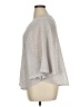 Style&Co 100% Polyester Silver 3/4 Sleeve Top Size 1X - photo 5