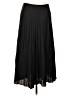 J.Crew 100% Polyester Solid Black Formal Skirt Size M - photo 1