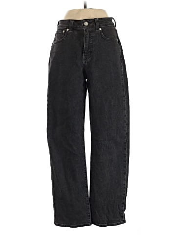 Madewell The Petite Curvy '90s Straight Jean in Belmere Wash (view 1)