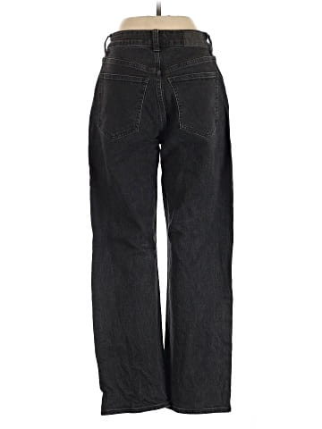Madewell The Petite Curvy '90s Straight Jean in Belmere Wash (view 2)