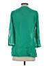 Chico's Green 3/4 Sleeve Blouse Size Sm (0) - photo 2