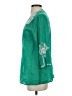 Chico's Green 3/4 Sleeve Blouse Size Sm (0) - photo 5