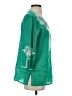 Chico's Green 3/4 Sleeve Blouse Size Sm (0) - photo 4