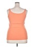 Eileen Fisher 100% Cotton Orange Tank Top Size XL - photo 2