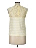 Sandro Yellow Sleeveless Blouse Size Lg (3) - photo 2