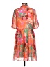 1.State Tropical Orange Cocktail Dress Size L - photo 2