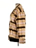 For Love & Lemons Plaid Brown Coat Size L - photo 5