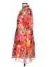 1.State Tropical Orange Cocktail Dress Size L - photo 5