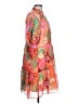 1.State Tropical Orange Cocktail Dress Size L - photo 4