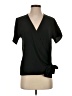 Ann Taylor Black Short Sleeve Blouse Size S - photo 1