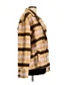 For Love & Lemons Plaid Brown Coat Size L - photo 4