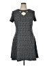 AGB Tweed Gray Casual Dress Size 16 - photo 1