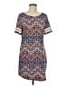 Bobbie Brooks Print Blue Casual Dress Size M - photo 1