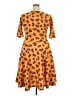 Lularoe Orange Casual Dress Size 24 - 26 - photo 2