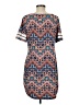 Bobbie Brooks Print Blue Casual Dress Size M - photo 2