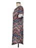 Bobbie Brooks Print Blue Casual Dress Size M - photo 5