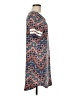 Bobbie Brooks Print Blue Casual Dress Size M - photo 4