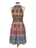 Wisp Print Blue Casual Dress Size 6 - photo 2