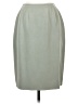 Dana Buchman Solid Gray Formal Skirt Size 6 Petite - photo 1