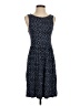 Joe Fresh Argyle Blue Casual Dress Size S - photo 1
