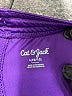 Cat & Jack Solid Purple Athletic Shorts Size 10 - 12 - photo 3