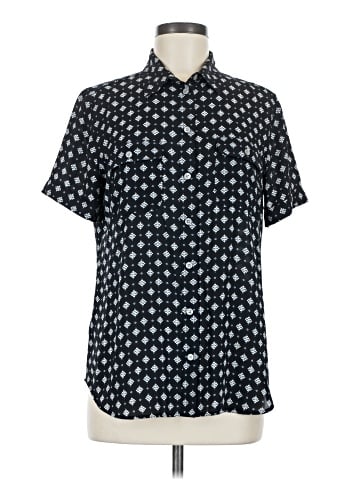 Ann Taylor LOFT Short Sleeve Blouse (view 1)