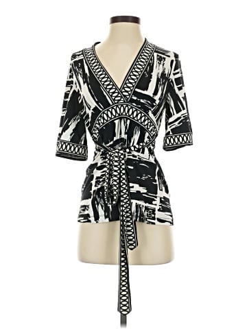 BCBGMAXAZRIA Long Sleeve Blouse (view 1)