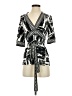 BCBGMAXAZRIA Black Long Sleeve Blouse Size XS - photo 1