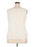 Passport Ivory Sleeveless Blouse Size 2X - photo 2