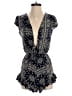 TOBI Paisley Black Blue Romper Size M - photo 1