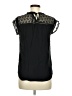 Daniel Rainn 100% Rayon Black Short Sleeve Blouse Size M - photo 2