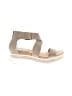 Adrienne Vittadini Tan Wedges Size 8 1/2 - photo 1