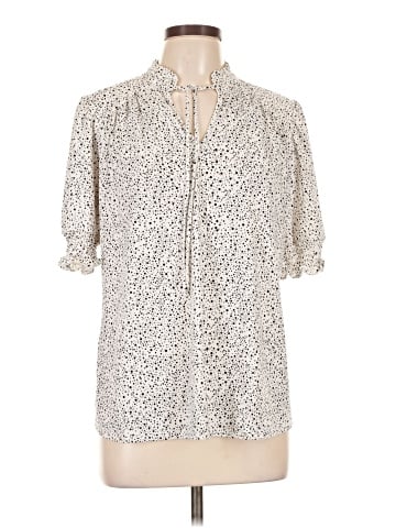 Adrianna Papell Short Sleeve Blouse (view 1)