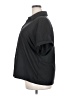 Unbranded Solid Black Short Sleeve Blouse Size XXL - photo 5