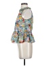 Topshop Blue Sleeveless Blouse Size 8 - photo 5