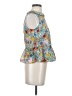 Topshop Blue Sleeveless Blouse Size 8 - photo 4