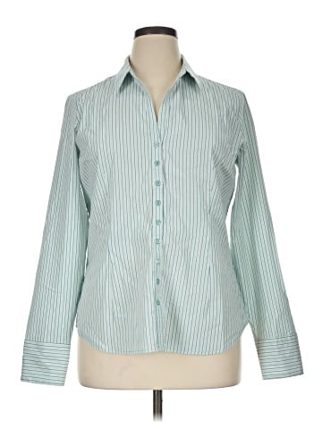 7th Avenue Design Studio New York & Company Long Sleeve Button-Down Shirt (view 1)