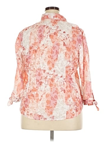 JM Collection 3/4 Sleeve Blouse (view 2)