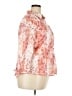 JM Collection Floral Pink 3/4 Sleeve Blouse Size 18 - photo 4