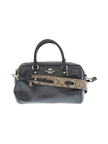 Coach Factory Leather Satchel (view 1)