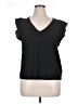 J.Crew Factory Store Black Short Sleeve Top Size XL - photo 1
