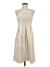 J.Crew 100% Silk Tan Cocktail Dress Size 6 - photo 1