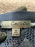 Cecico Blue Short Sleeve Top Size M - photo 7