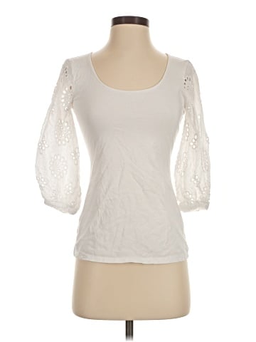 Boston Proper 3/4 Sleeve Top (view 1)