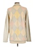 Adrienne Vittadini Argyle Yellow Cardigan Size L - photo 2